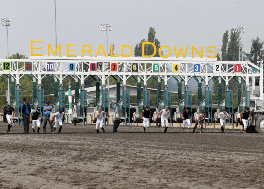 Jockey race - Emerald Downs